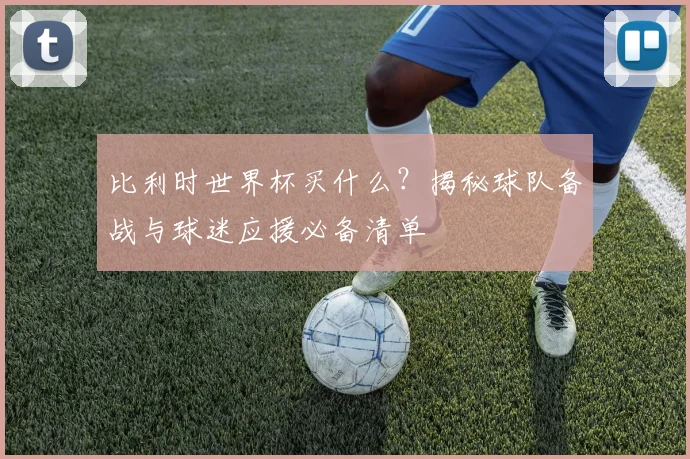 比利时世界杯买什么？揭秘球队备战与球迷应援必备清单