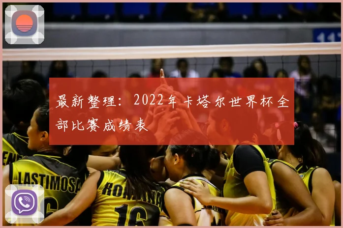 最新整理：2022年卡塔尔世界杯全部比赛成绩表